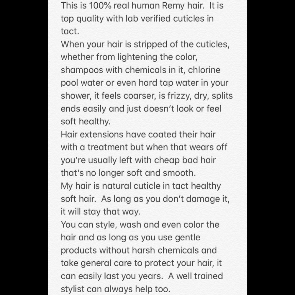 Mixed Blonde Colors - Hidden Headband Extensions - Picture 7 of 7